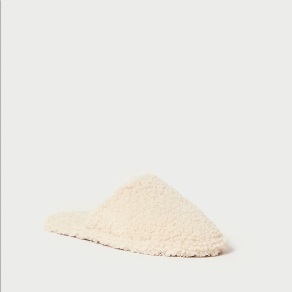 Loeffler Randall cream shearling slipper - Picture 5 of 7
